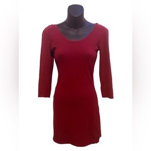 Burgundy Dress